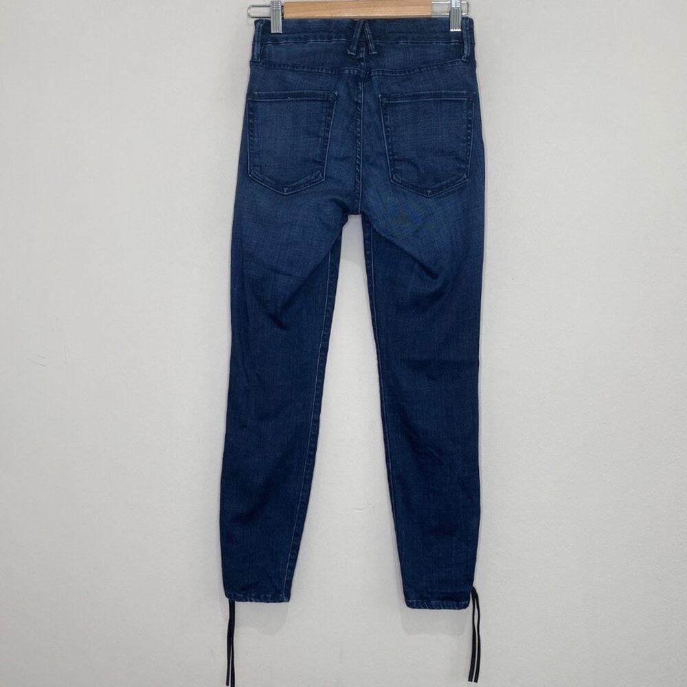 Good American High Rise Jeans - Dark Blue - Picture 4 of 14